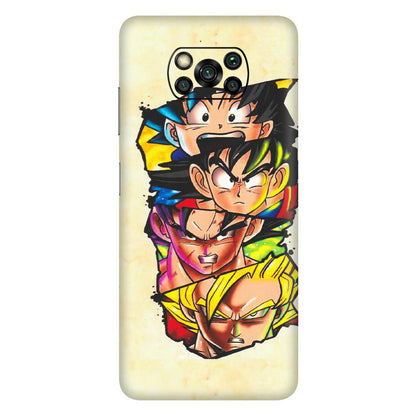 POCO Phone Skins (All Models) - Angry Multi Anime - Matte Finish (M-113) Poco X3 PRO