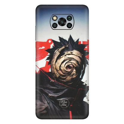 POCO Phone Skins (All Models) - Obito Uchiha Cool Anime - Matte Finish (M-134) Poco X3 PRO