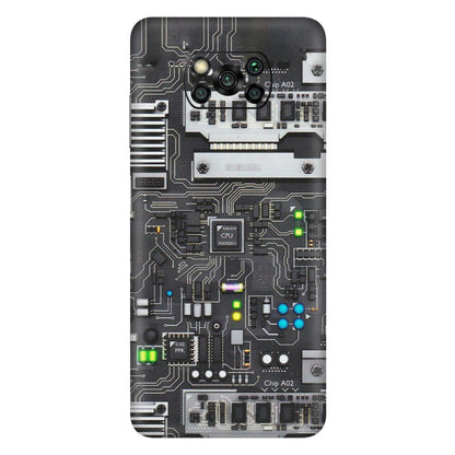 POCO Phone Skins (All Models) - Motherboard Internals - Matte Finish (M-135) Poco X3 PRO