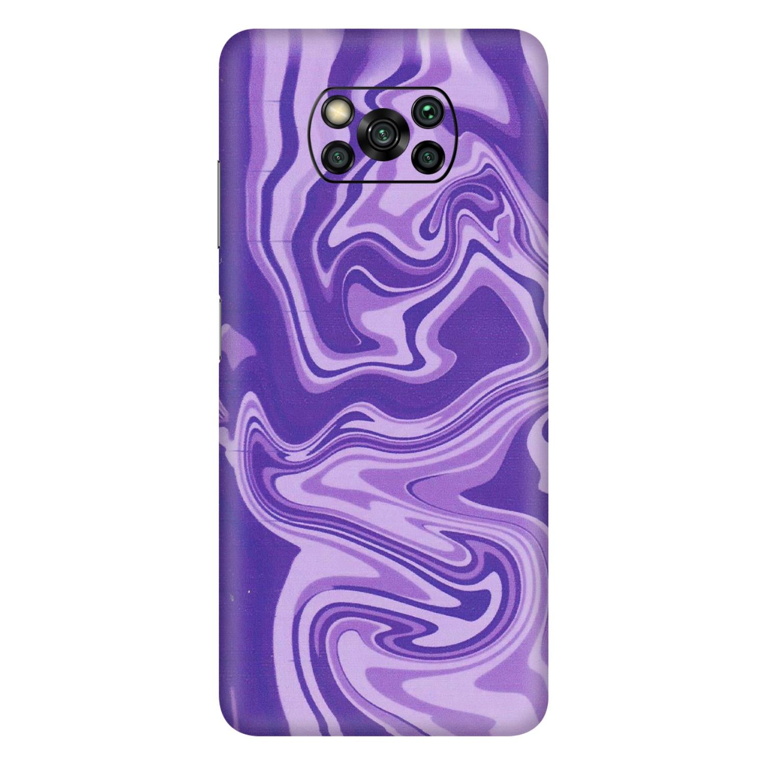 POCO Phone Skins (All Models) - Hazy Purple Nights - Matte Finish (M-14) Poco X3 PRO