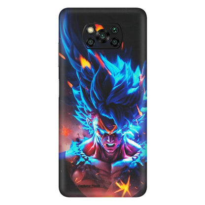 POCO Phone Skins (All Models) - Angry Goku Dragon Ball Anime - Matte Finish (M-150) Poco X3 PRO