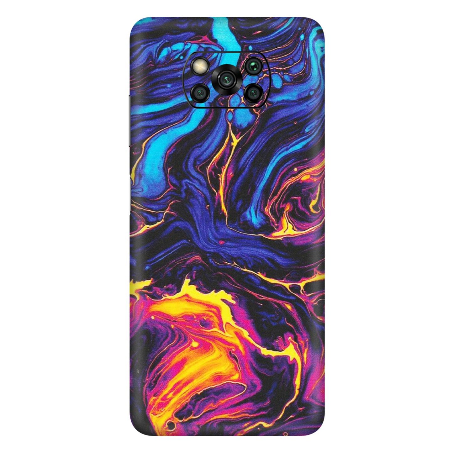 POCO Phone Skins (All Models) - Abstract Paint Classy - Matte Finish (M-15) Poco X3 PRO