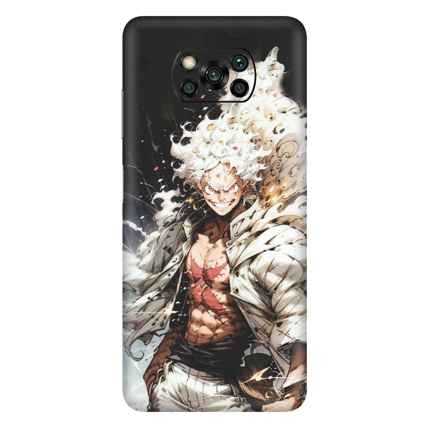 POCO Phone Skins (All Models) - Anime Angry Classy Character - Matte Finish (M-34) Poco X3 PRO