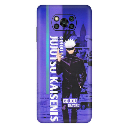 POCO Phone Skins (All Models) - Jujutsu Kaisen Gojo - Matte Finish (M-05) Poco X3 PRO