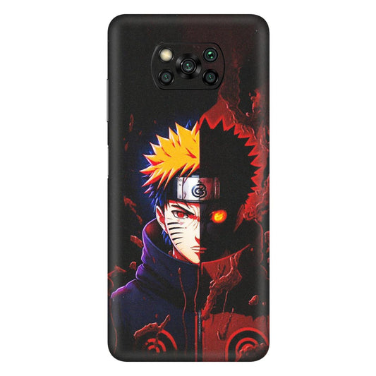 POCO Phone Skins (All Models) - Naruto X Evil - Matte Finish (M-70) Poco X3 PRO