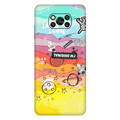 POCO Phone Skins (All Models) - The Original Astronaut - Matte Finish (M-79) Poco X3 PRO