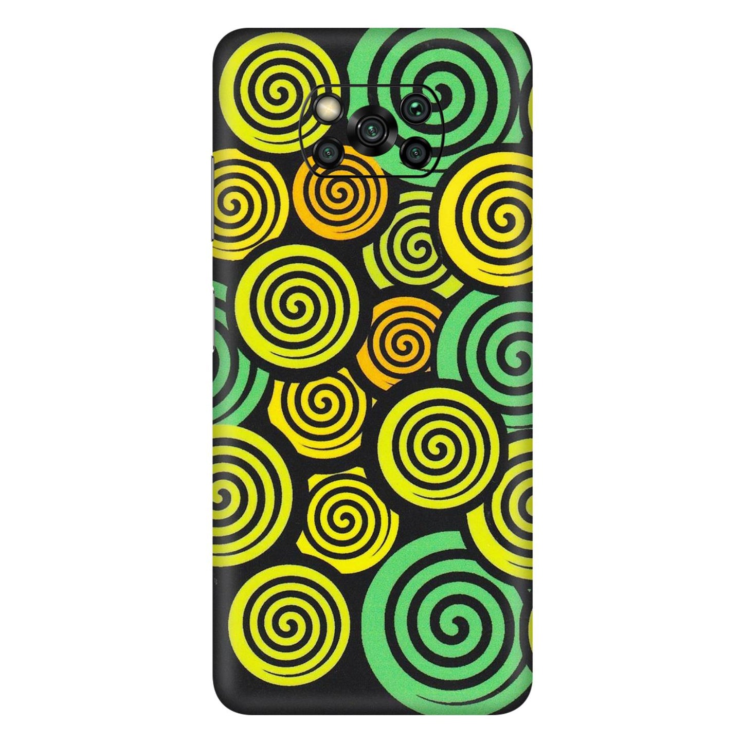 POCO Phone Skins (All Models) - Crazy Spiral - Matte Finish (M-91) Poco X3 PRO