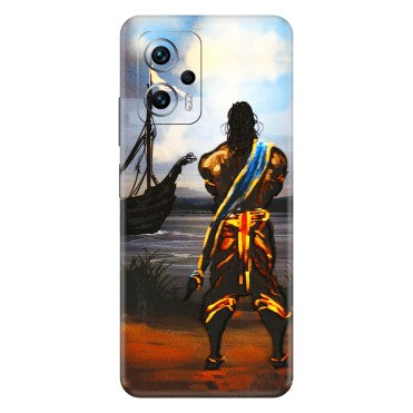 POCO Phone Skins (All Models) - Heavenly God Figure - 3D Embossed Finish (L-34) Poco X4 GT (5G)
