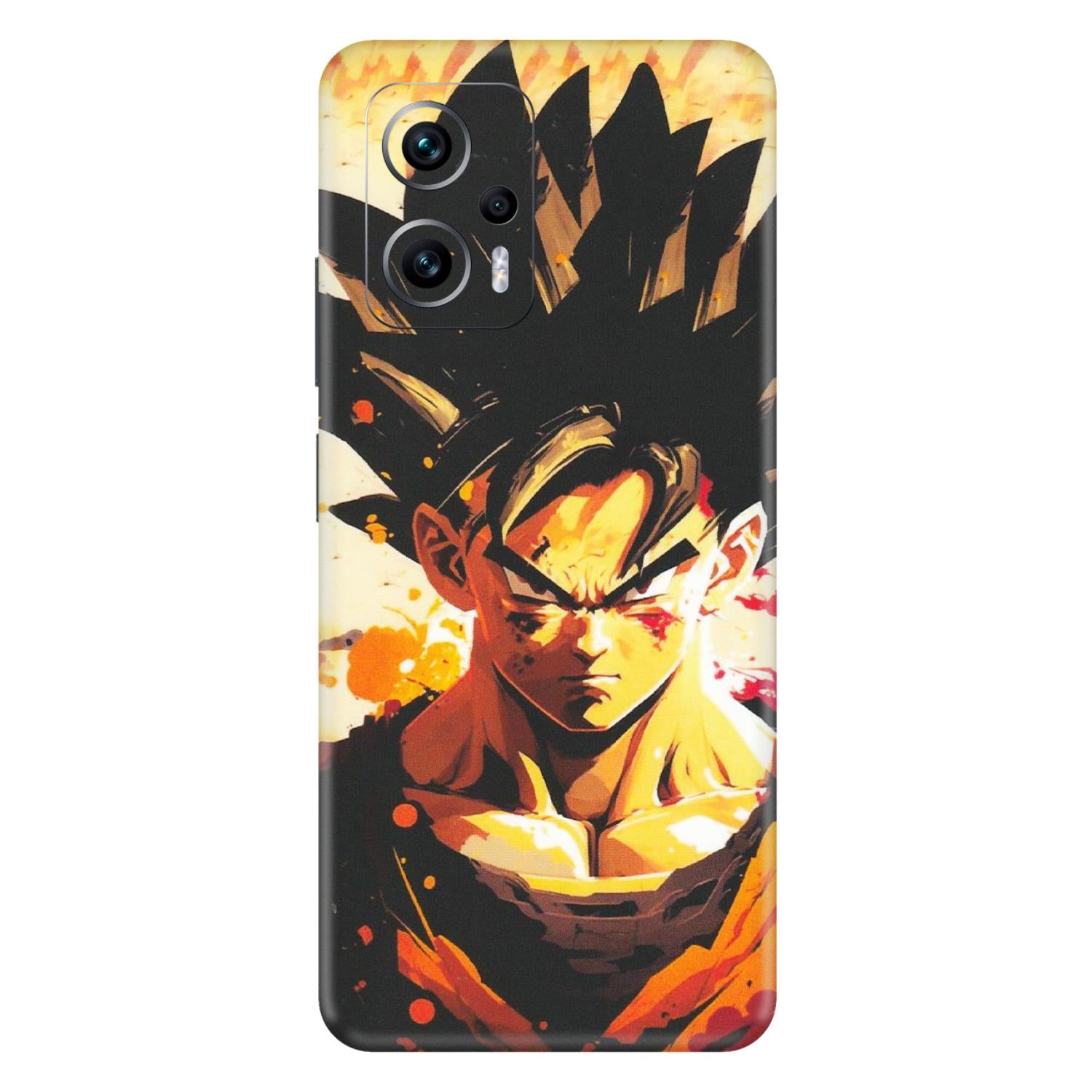 POCO Phone Skins (All Models) - Angry Goku - Matte Finish (M-12) Poco X4 GT (5G)