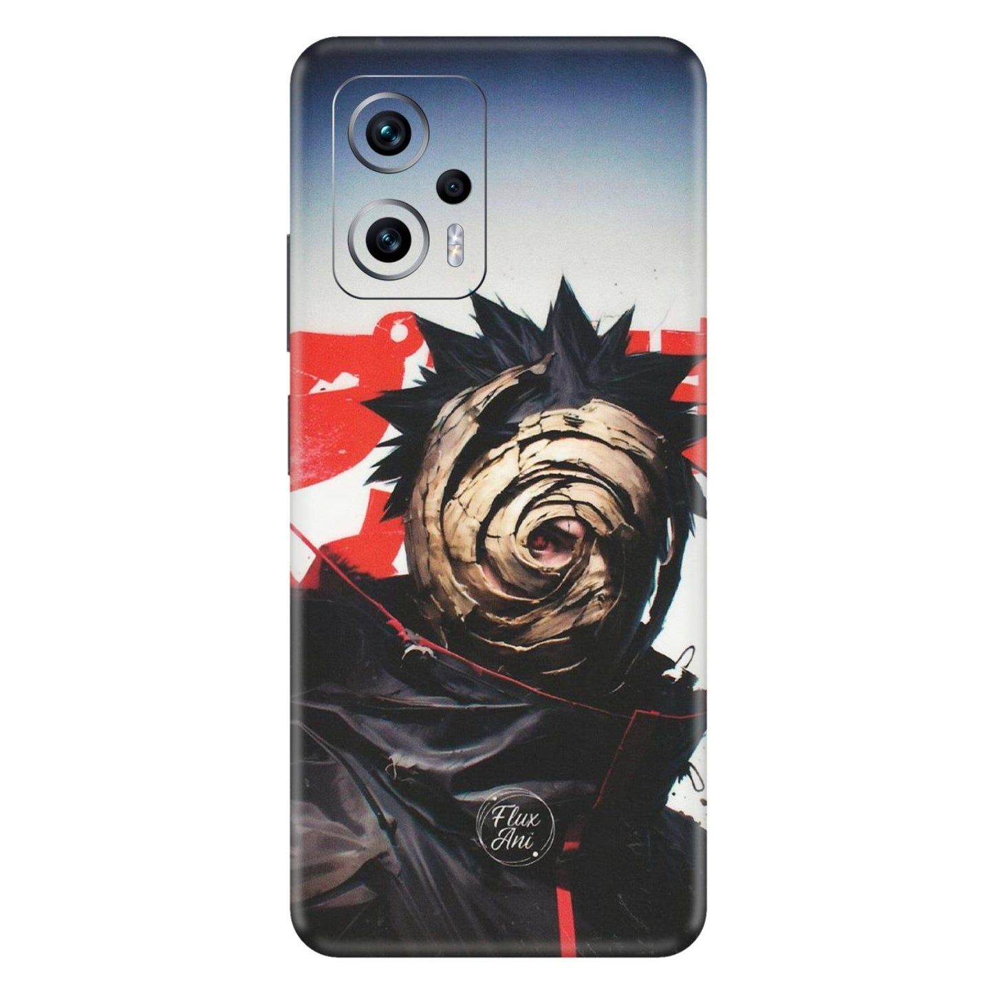 POCO Phone Skins (All Models) - Obito Uchiha Cool Anime - Matte Finish (M-134) Poco X4 GT (5G)