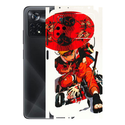 POCO Phone Skins (All Models) - Naruto - 3D Embossed Finish (L-208) Poco X4 PRO (5G)