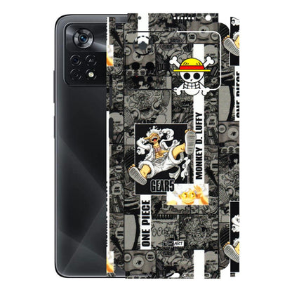 POCO Phone Skins (All Models) - Cuffy Anime MonkeyCamic - 3D Embossed Finish (L-242) Poco X4 PRO (5G)