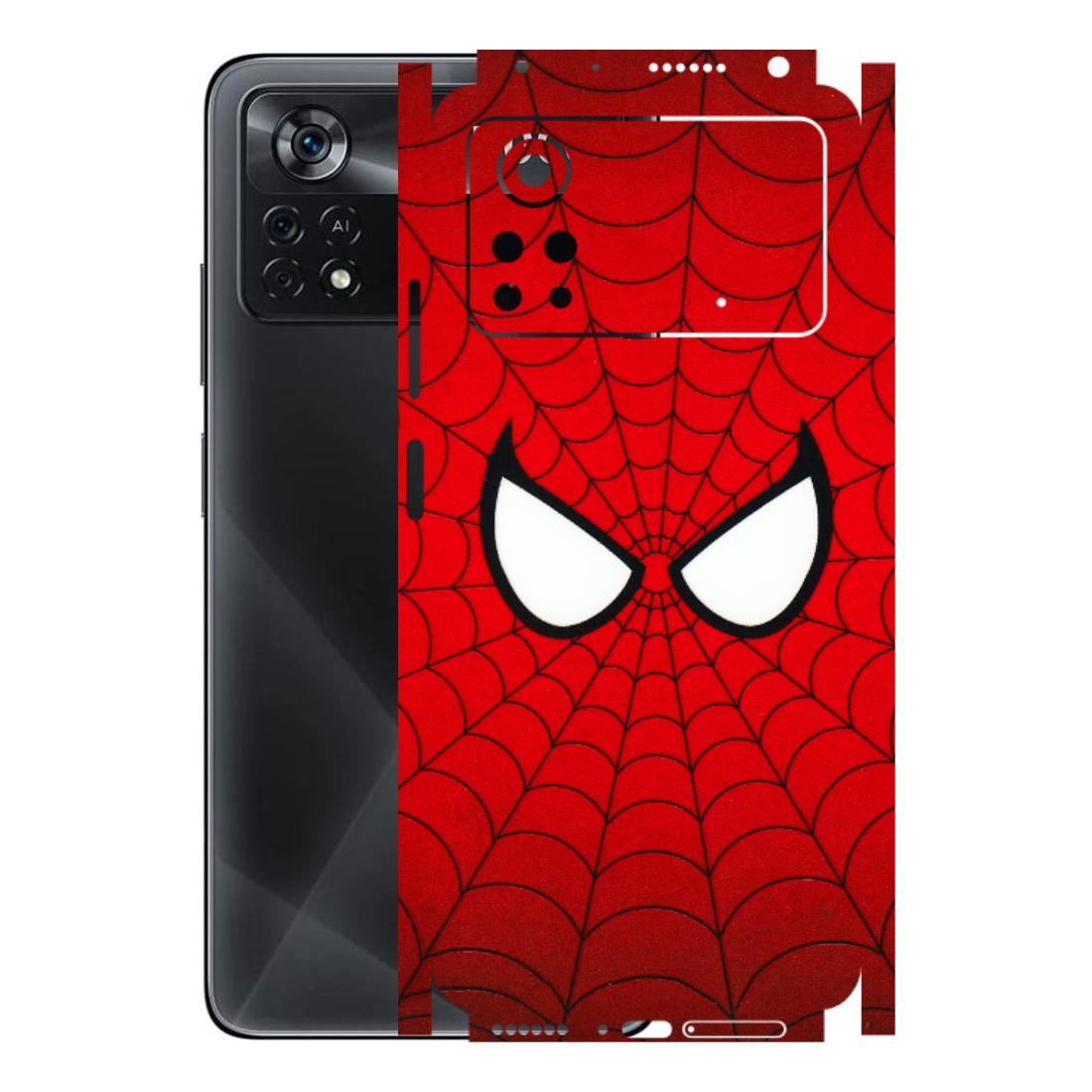 POCO Phone Skins (All Models) - Spidey Eyes - 3D Embossed Finish (L-257) Poco X4 PRO (5G)
