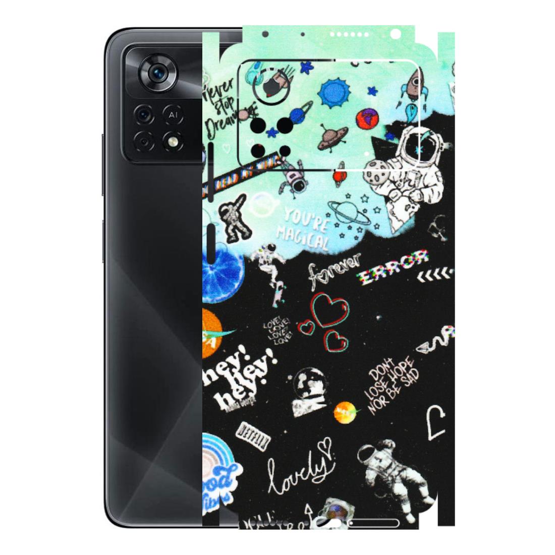 POCO Phone Skins (All Models) - Living In A Space Dream - Matte Finish (M-46) Poco X4 PRO (5G)