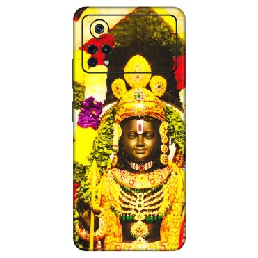 POCO Phone Skins (All Models) - Ram Lalla Ayodhya - 3D Embossed Finish (L-103) Poco X4 PRO (5G)