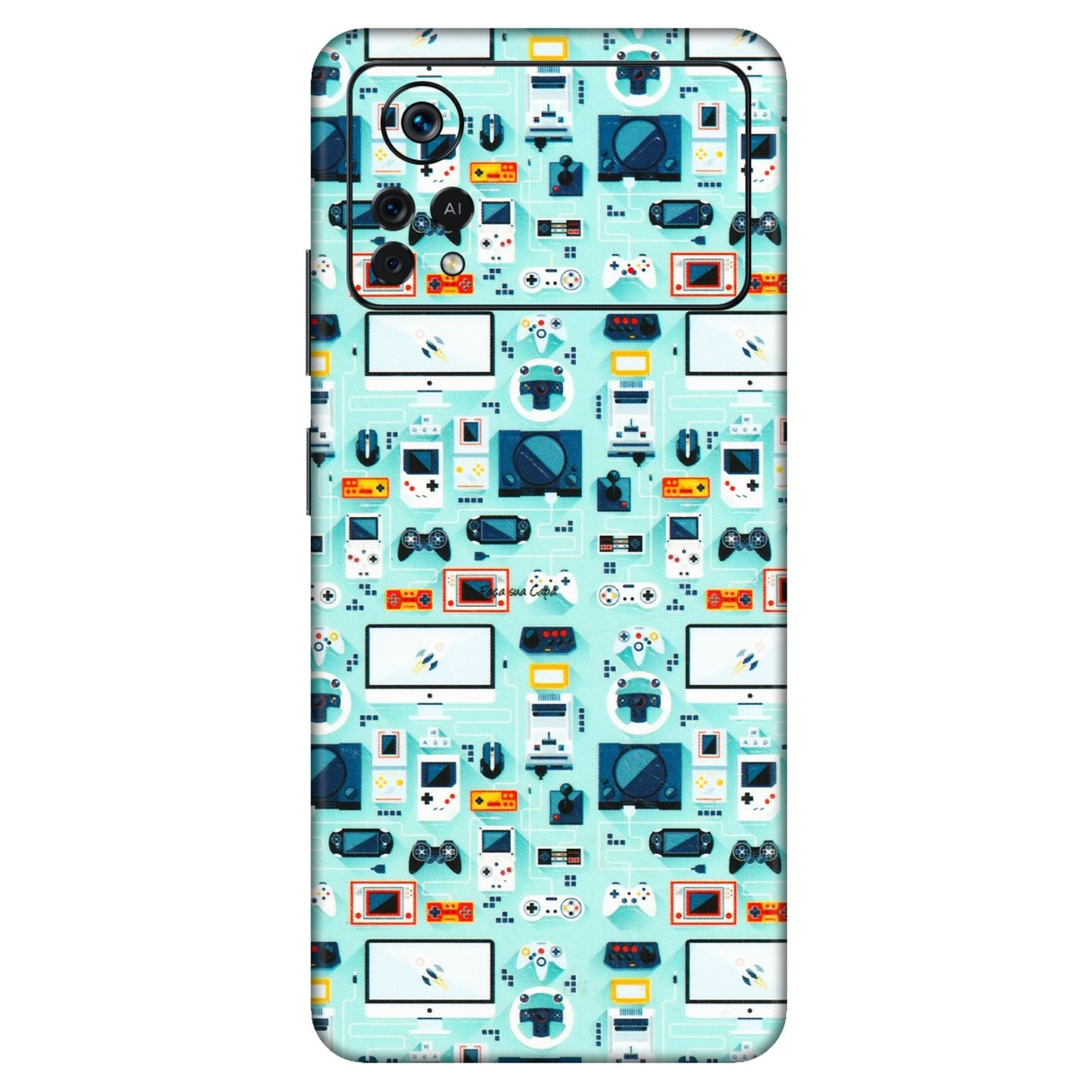 POCO Phone Skins (All Models) - Gadgets Doodle - 3D Embossed Finish (L-184) Poco X4 PRO (5G)