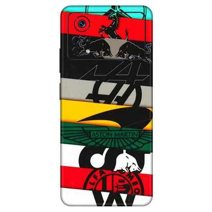 POCO Phone Skins (All Models) - Multi Designer Brands - 3D Embossed Finish (L-187) Poco X4 PRO (5G)