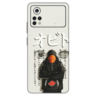 POCO Phone Skins (All Models) - Obito Anime Eye - 3D Embossed Finish (L-19) Poco X4 PRO (5G)