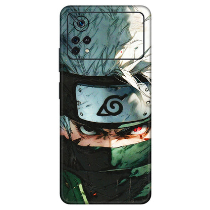 POCO Phone Skins (All Models) - Kakashi Red Eye Focus - 3D Embossed Finish (L-227) Poco X4 PRO (5G)