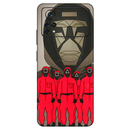 POCO Phone Skins (All Models) - Squid Game Hero - 3D Embossed Finish (L-245) Poco X4 PRO (5G)