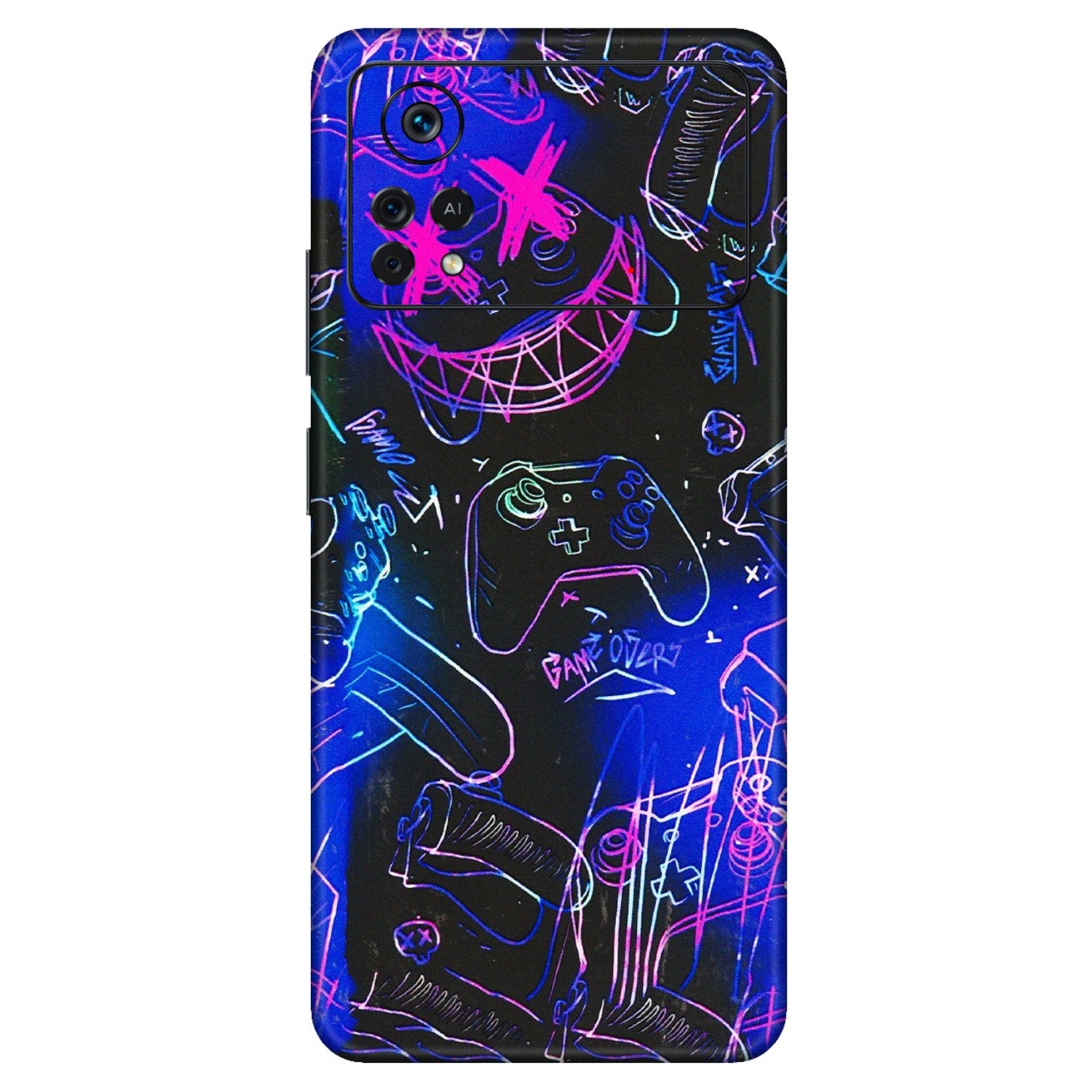 POCO Phone Skins (All Models) - Gamers Paradise - 3D Embossed Finish (L-258) Poco X4 PRO (5G)