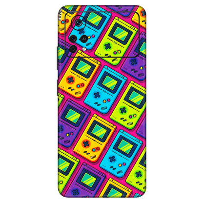 POCO Phone Skins (All Models) - Gameboy Colourful - 3D Embossed Finish (L-266) Poco X4 PRO (5G)