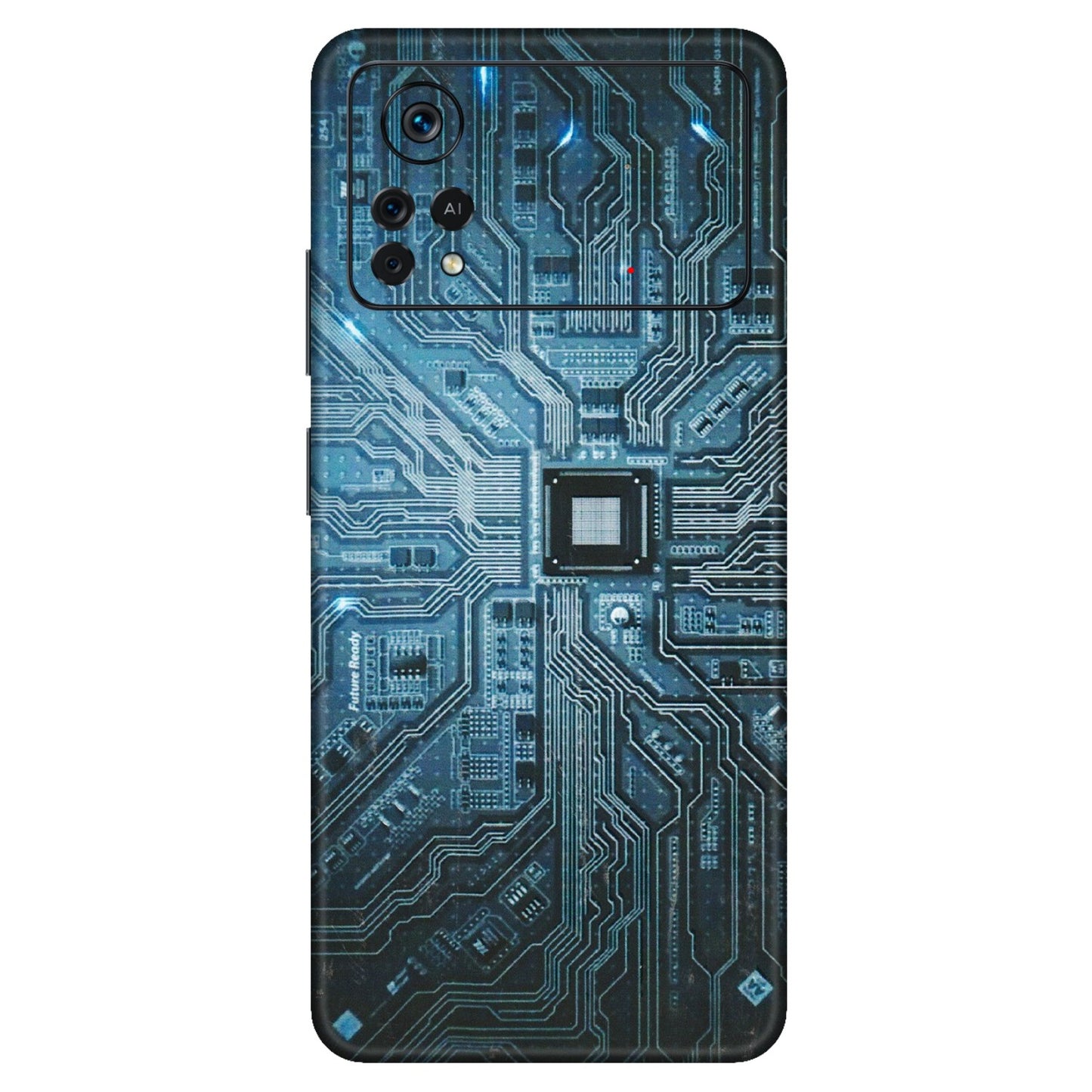 POCO Phone Skins (All Models) - Original Circuit - 3D Embossed Finish (L-267) Poco X4 PRO (5G)