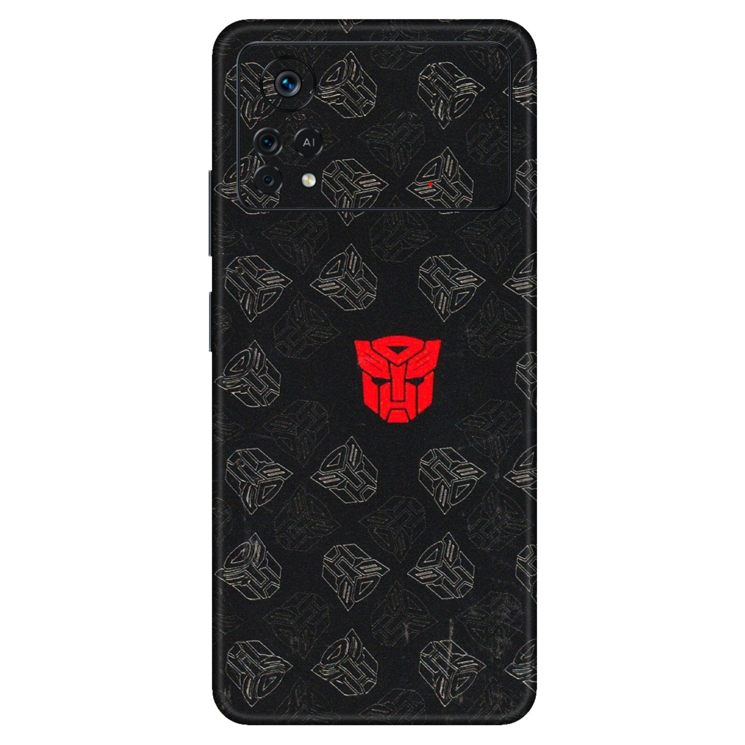 POCO Phone Skins (All Models) - Transformers Devastation - 3D Embossed Finish (L-301) Poco X4 PRO (5G)