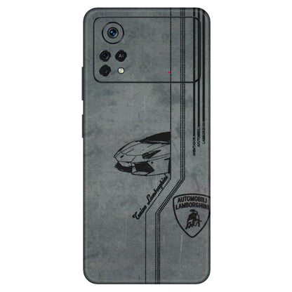 POCO Phone Skins (All Models) - New Lamborgini Aventador - 3D Embossed Finish (L-321) Poco X4 PRO (5G)