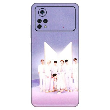 POCO Phone Skins (All Models) - BTS - 3D Embossed Finish (L-94) Poco X4 PRO (5G)