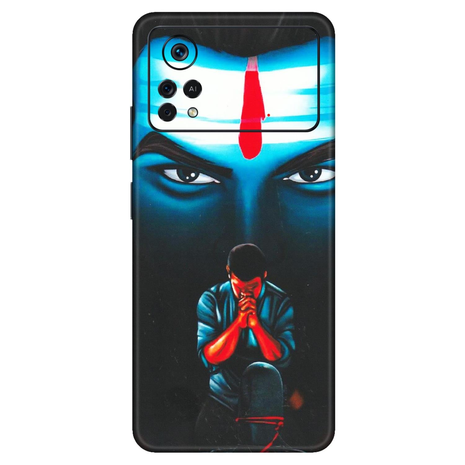 POCO Phone Skins (All Models) - Mahakal Bhakt - Matte Finish (M-112) Poco X4 PRO (5G)