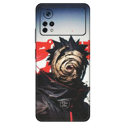 POCO Phone Skins (All Models) - Obito Uchiha Cool Anime - Matte Finish (M-134) Poco X4 PRO (5G)