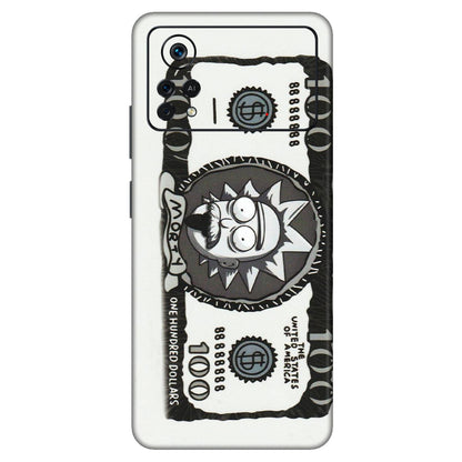POCO Phone Skins (All Models) - Rick And Morty Hundred Dollar Anime - Matte Finish (M-161) Poco X4 PRO (5G)