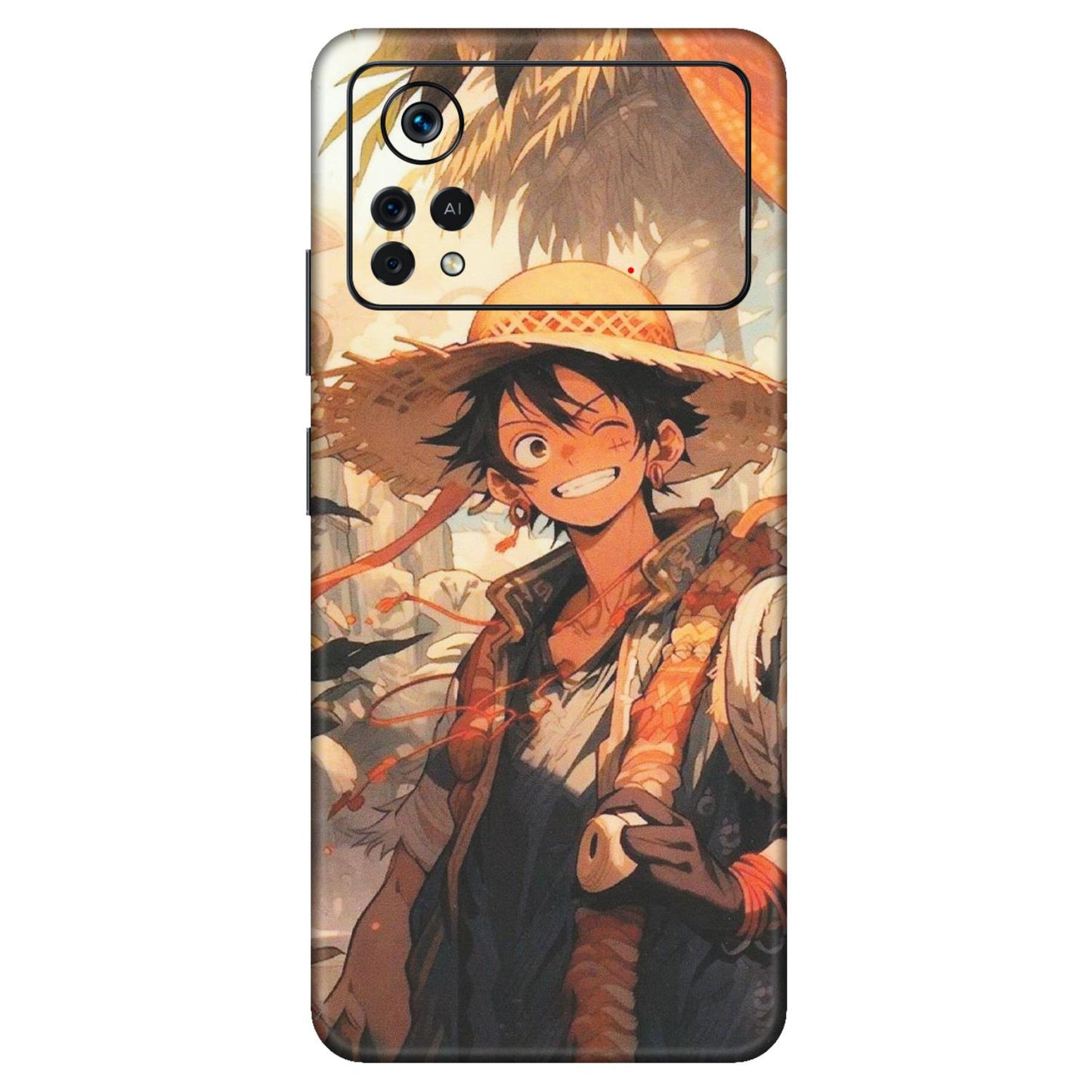 POCO Phone Skins (All Models) - Anime Character Smile - Matte Finish (M-33) Poco X4 PRO (5G)