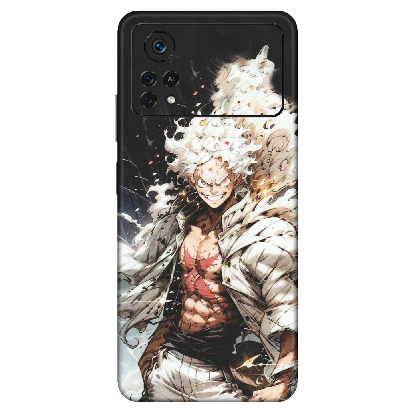 POCO Phone Skins (All Models) - Anime Angry Classy Character - Matte Finish (M-34) Poco X4 PRO (5G)