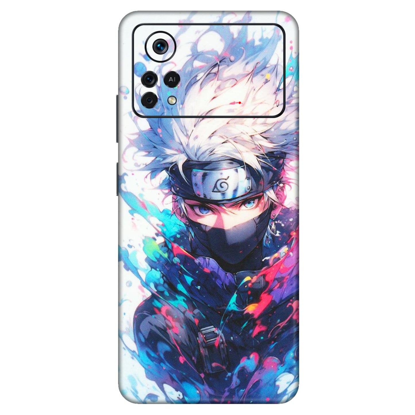 POCO Phone Skins (All Models) - Naruto Face Mask - Matte Finish (M-03) Poco X4 PRO (5G)