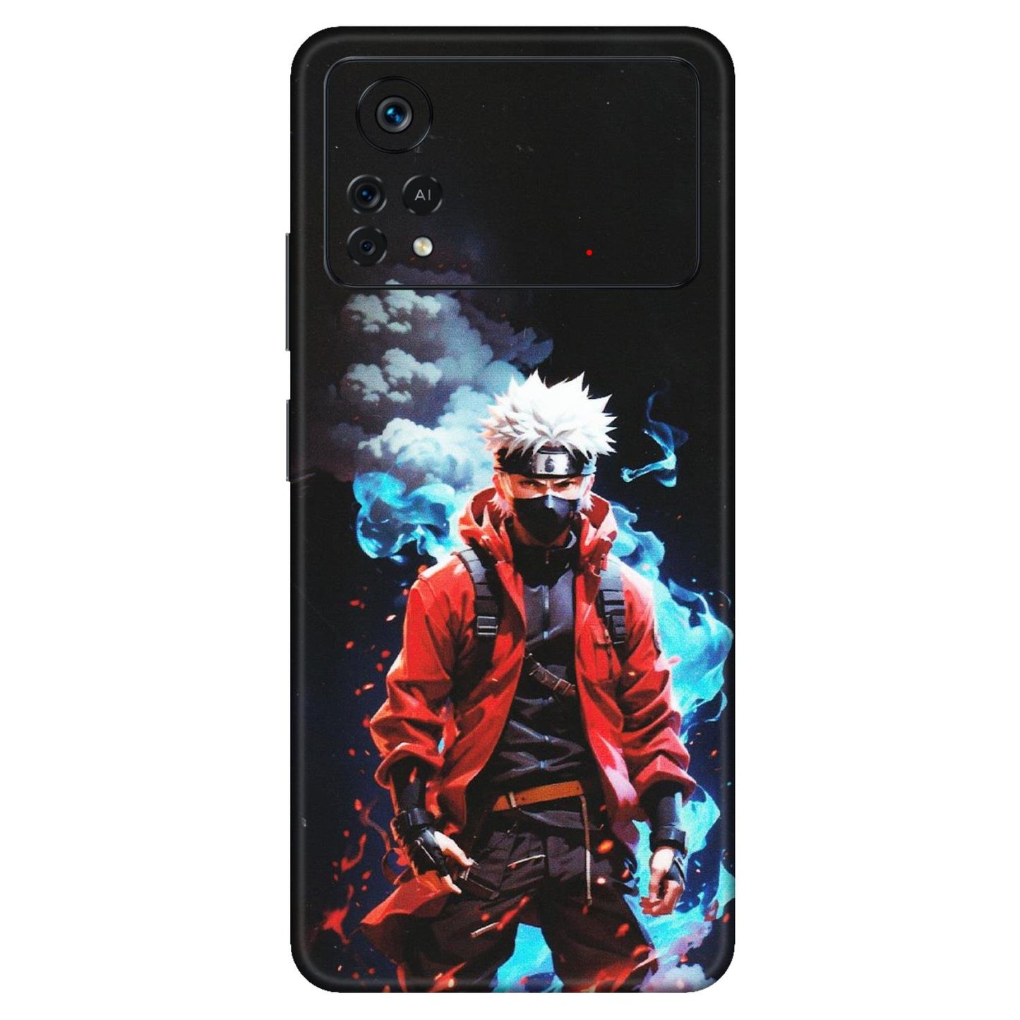 POCO Phone Skins (All Models) - Kakashi Hatake Naruto - Matte Finish (M-60) Poco X4 PRO (5G)