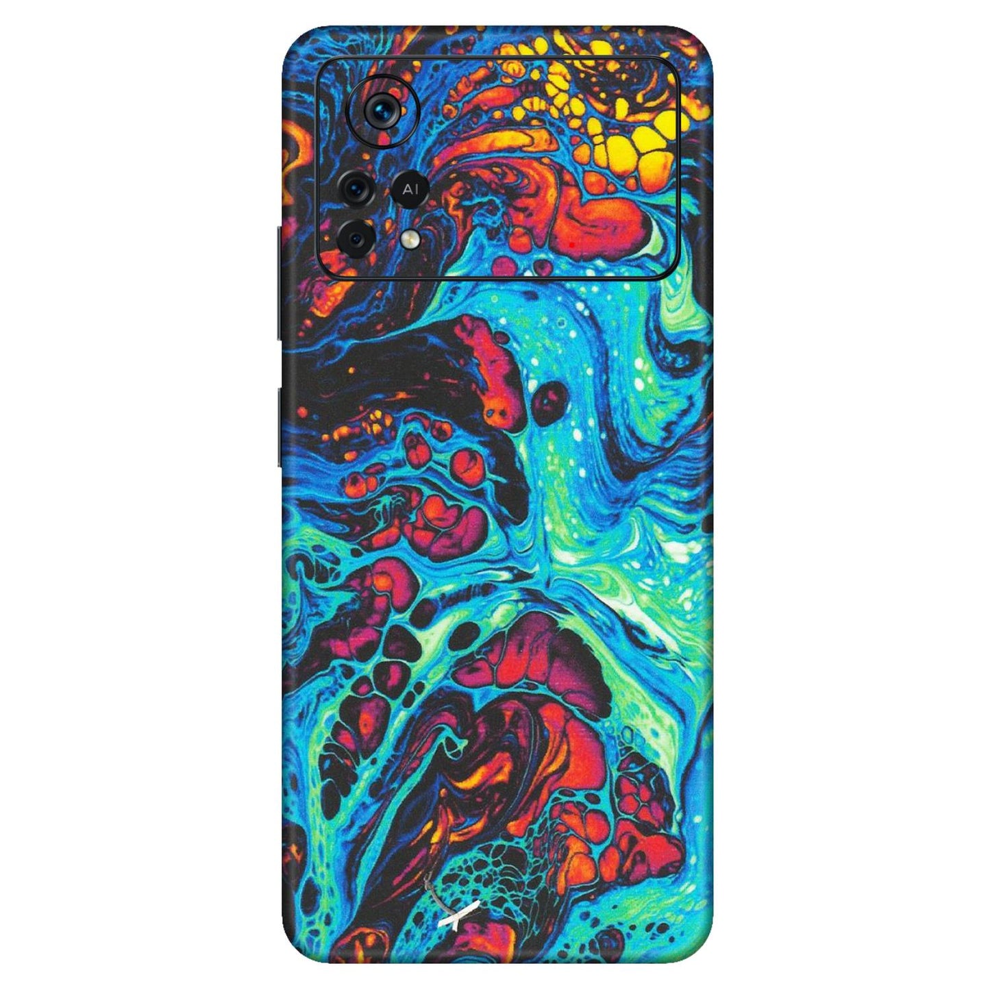 POCO Phone Skins (All Models) - Majestic Galactic Marbel - Matte Finish (M-85) Poco X4 PRO (5G)