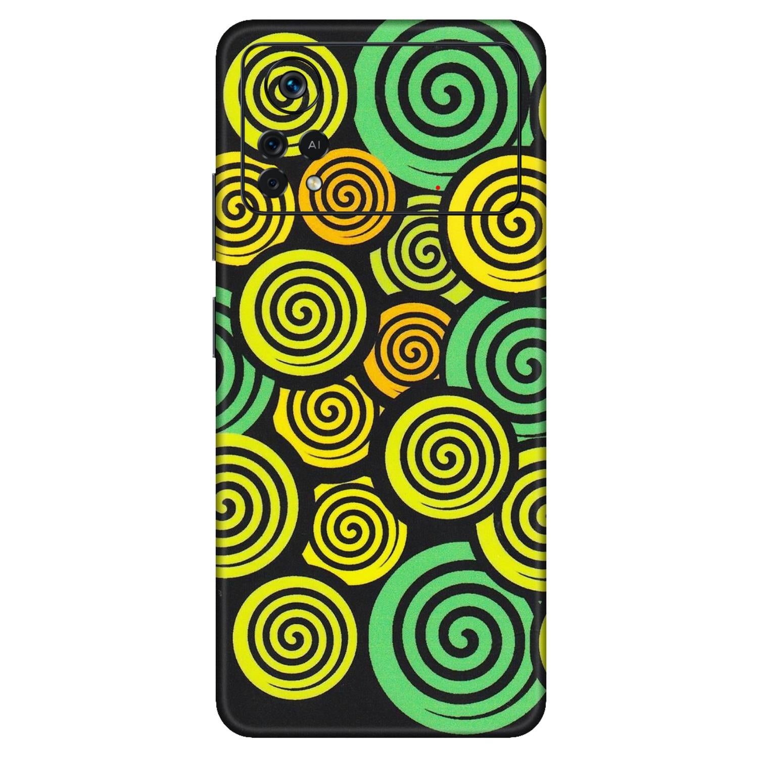 POCO Phone Skins (All Models) - Crazy Spiral - Matte Finish (M-91) Poco X4 PRO (5G)