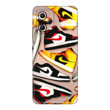 POCO Phone Skins (All Models) - Sneaker Lover - 3D Embossed Finish (L-135) Poco X5 (5G)
