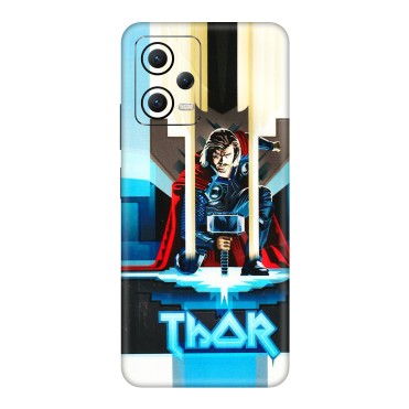 POCO Phone Skins (All Models) - Thor - 3D Embossed Finish (L-137) Poco X5 (5G)