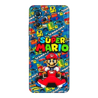 POCO Phone Skins (All Models) - Super Mario Kart - 3D Embossed Finish (L-140) Poco X5 (5G)
