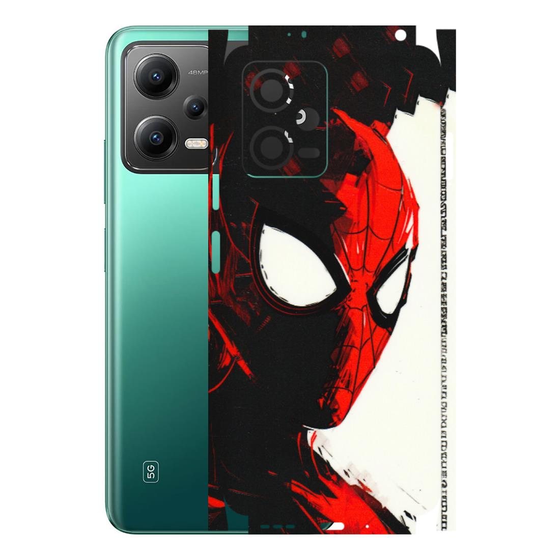 POCO Phone Skins (All Models) - Spiderman Killer Face - 3D Embossed Finish (L-17) Poco X5 (5G)