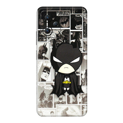 POCO Phone Skins (All Models) - Toon Batman - 3D Embossed Finish (L-182) Poco X5 (5G)