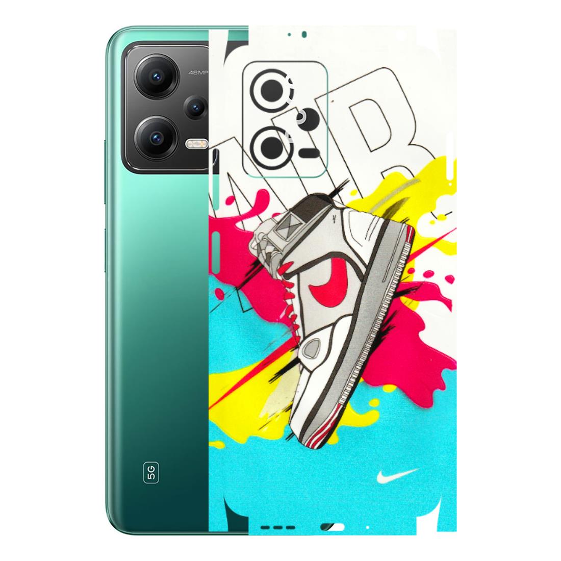 POCO Phone Skins (All Models) - Sneaker - 3D Embossed Finish (L-207) Poco X5 (5G)