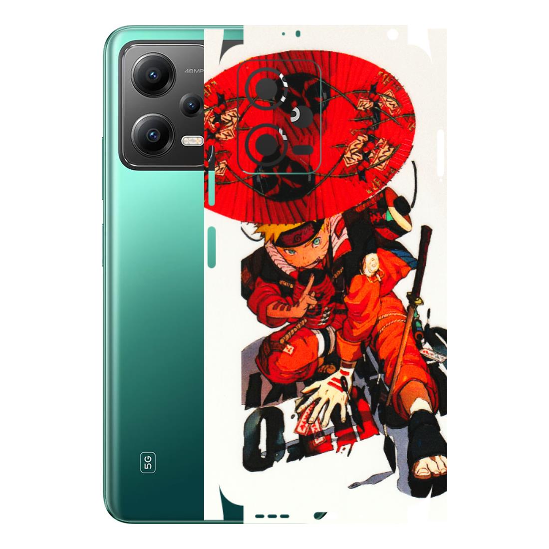 POCO Phone Skins (All Models) - Naruto - 3D Embossed Finish (L-208) Poco X5 (5G)