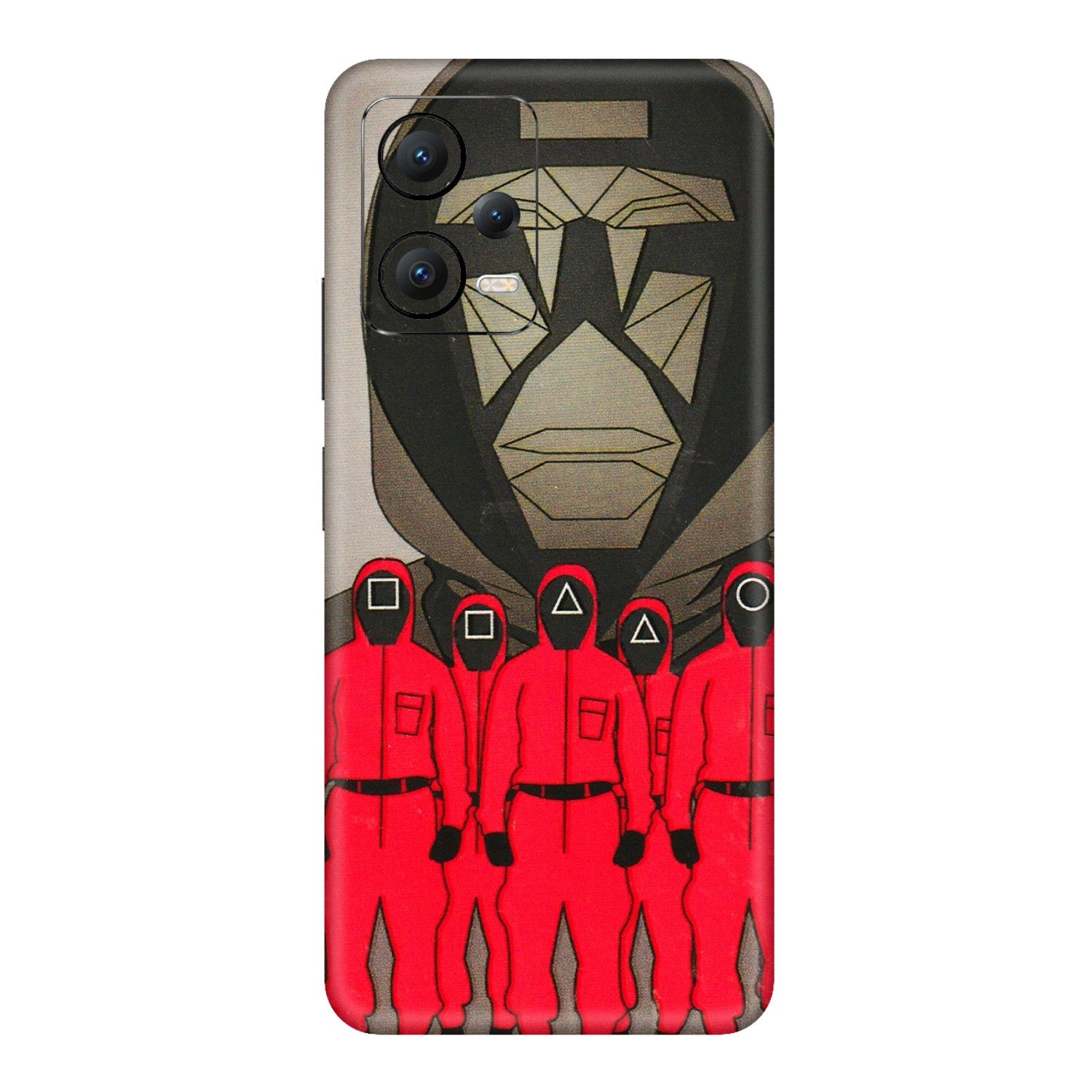 POCO Phone Skins (All Models) - Squid Game Hero - 3D Embossed Finish (L-245) Poco X5 (5G)