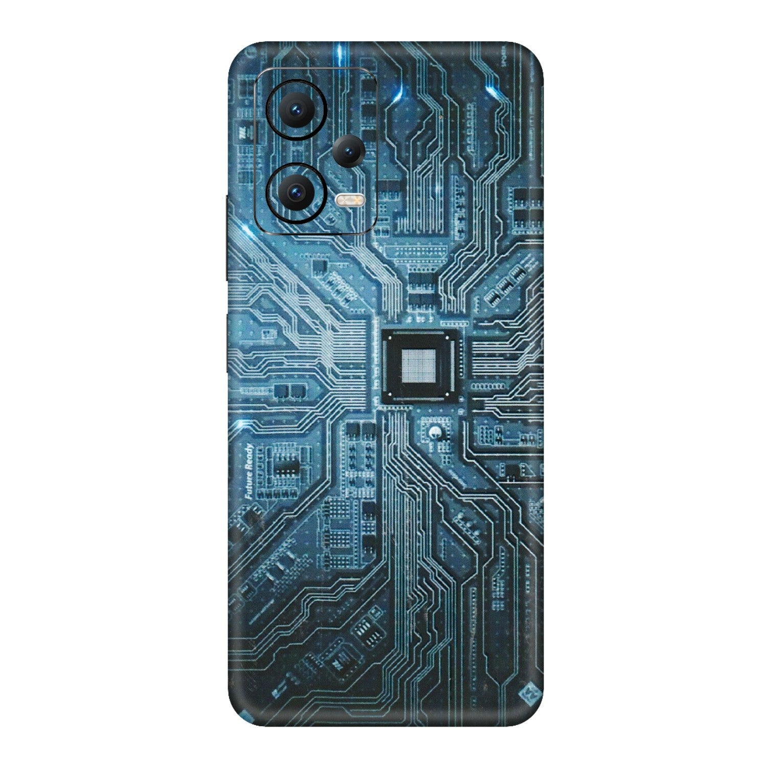 POCO Phone Skins (All Models) - Original Circuit - 3D Embossed Finish (L-267) Poco X5 (5G)