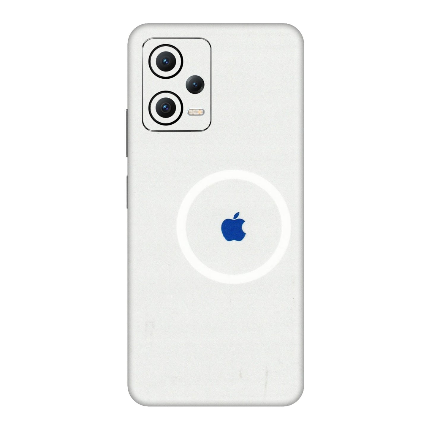 POCO Phone Skins (All Models) - iPhone Magsafe Logo - 3D Embossed Finish (L-320) Poco X5 (5G)