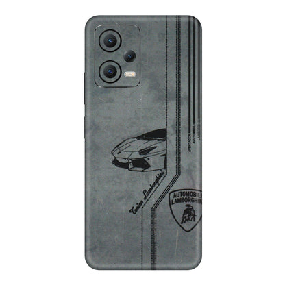 POCO Phone Skins (All Models) - New Lamborgini Aventador - 3D Embossed Finish (L-321) Poco X5 (5G)